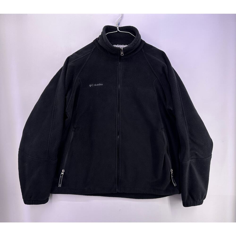 Columbia Interchange Soft Shell Zipup Jacket Size… - image 1